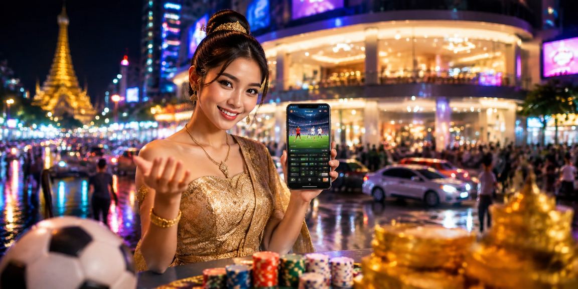 ရန်ကုန် မြို့တွင်း ဘောလုံးလောင်းကစားနေသော လူများ